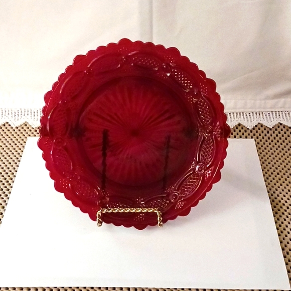 Avon Other - Avon Cape Cod ruby red saucer